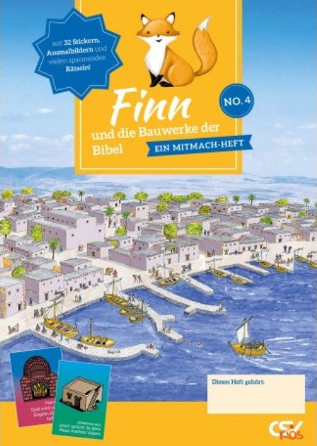 Finn und die Bauwerke der Bibel - Heft Nr. 4